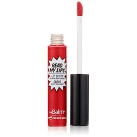 theBalm Read My Lips Lip Gloss, Wow! Highly-Pigmented, Ultra Moisturizing