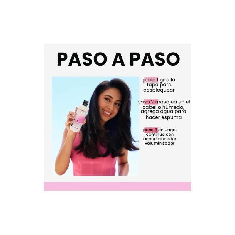 Kenra Professional Volume Shampoo Creates Body, Bounce Fullness Increases Volume