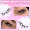 Yawamika 야와미카 바텀 래쉬 클러스터 DIY 하부 속눈썹 연장 5-8mm