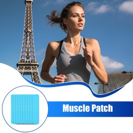 Athletic Tape Kinesiology, 10-Pieces Waterproof Precut Shoulder Tapes for Muscle Stability, Sports Body Support Bands For Basketball, Football, Running, Working Out, Swimming