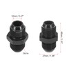 X AUTOHAUX 2pcs Auto AN10 to AN10 Male Coupling Hose