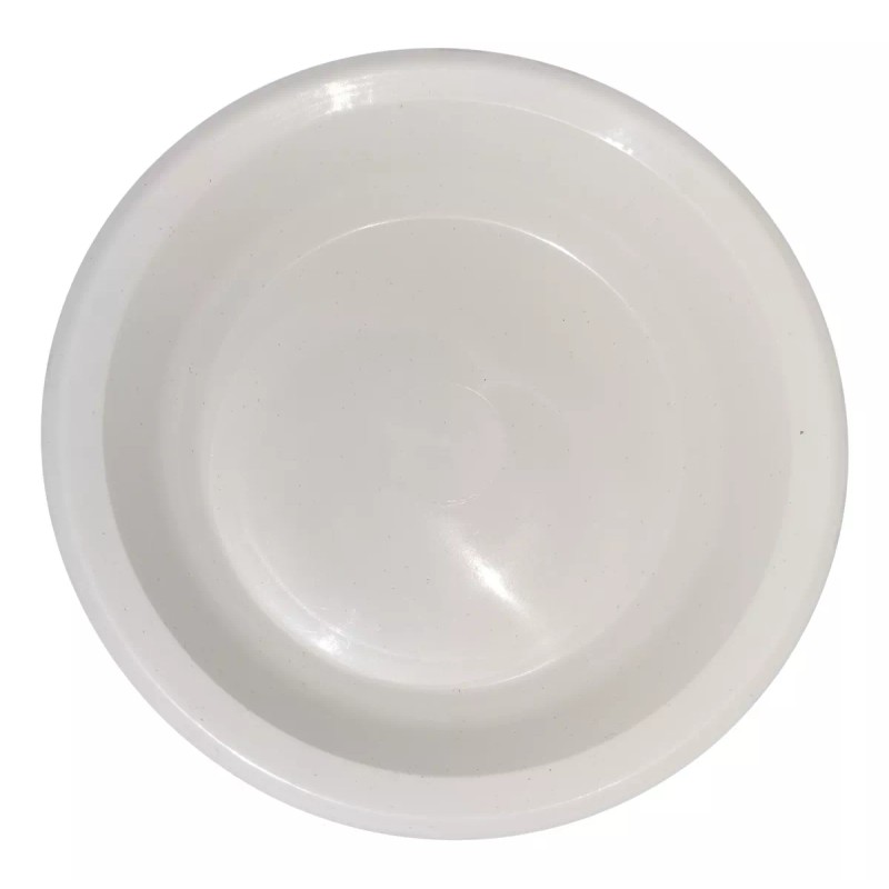 Boris 30 Platos Soperos Redondos Plástico 665ml Vajilla Económico