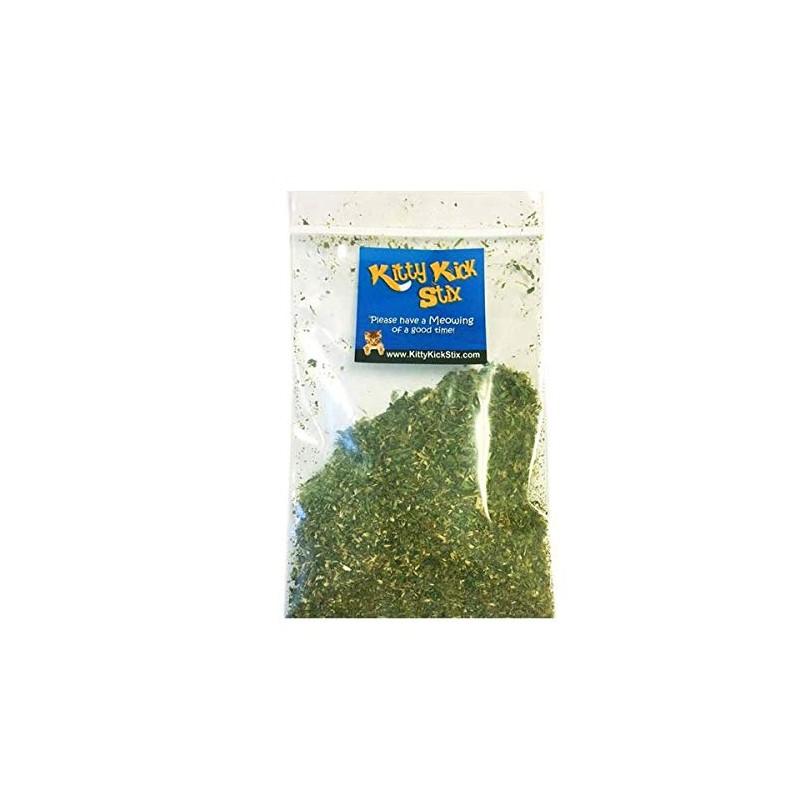 Kitty Kick Stix Premium Catnip Bulk Leaf & Flower (8OZ)