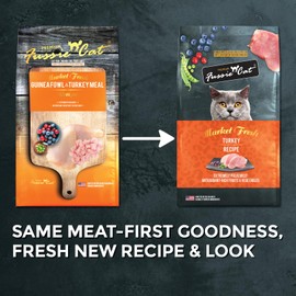 Fussie Cat Market Fresh Turkey Recipe Dry Cat Food, 3.5lb Bag