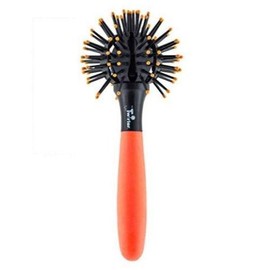 The Twirler Ball Brush- Neon Orange - Size: Large