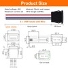 KUOQIY 6 Pieces 3A 4-Pin USB Socket, Quick Charge Type