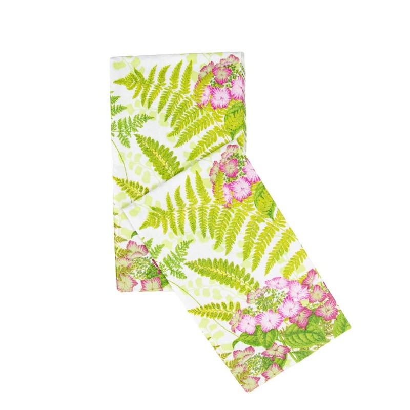 Caspari Fern Garden Guest Towel Napkins - 15 Per Package