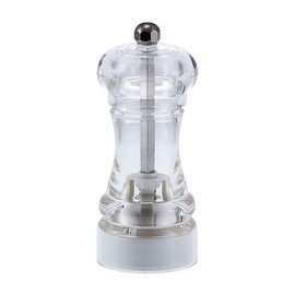 CASUAL PRODUCT 064845 Salt and Pepper Mill, Diameter 1.7 x Height 4.1 inches (44 x 106 mm), Easy to Adjust Coarseness