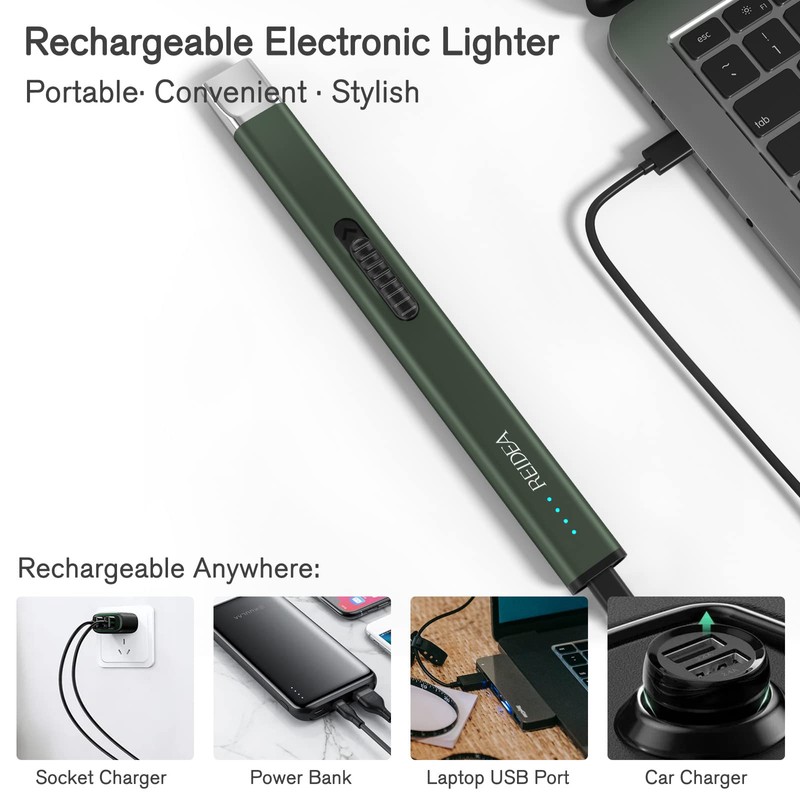 REIDEA R1 電子ライター (パイングリーン)