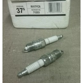 Champion New Champion Copper Plus Spark Plug RV17YC6 Stock #37 - Lot of 2