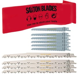 RPR10MXC Saxton 10 Blade Reciprocating Sabre Saw Combo Wood fits Bosch, Dewalt Makita Pack C