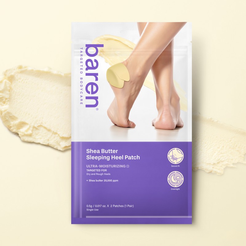Varen Baren heel moisturizing experience set (2 heel patches +