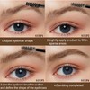 Waterproof Brown Eyebrow Gel - Fast Drying & Sweat-proof Semi-Permanent