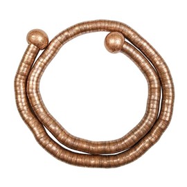 KXLIFE Curtain Tiebacks Clips, Decorative Drapes Holdbacks, Handmade Metal Rope Tiebacks, Creative Window Drapes Twist Tie Backs, Curtain Holders(Antique Copper, 2 Pack)