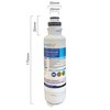 (3 Pack) Aqua Blue H20 Premium Hisense Fridge Filter K2100990