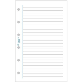 Exacompta – 182 – Refill Pages Lined for Exatime 17 – 18 sheets White