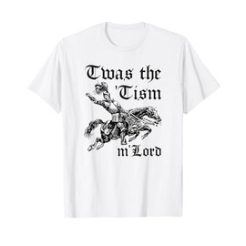 Twas The Tism M'Lord Autistic Knight T-Shirt