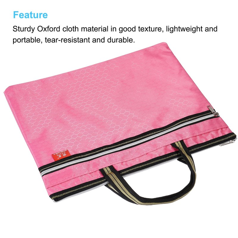 PATIKIL Waterproof Zipper File Bag, Documents Books Tools Storage Zip