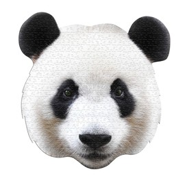 550 Piece Jigsaw Puzzle, Big Face, Panda, 29.5 x 27.6 inches (75 x 70