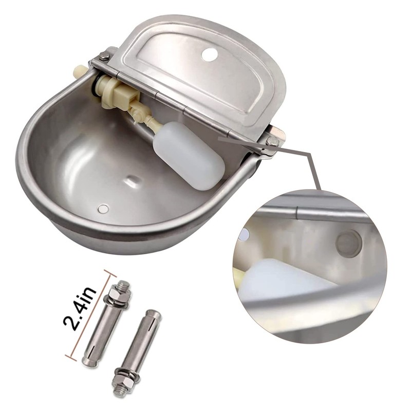 Paiaojia Automatic Water Bowl 304 Stainless Steel Pet Water Dispenser