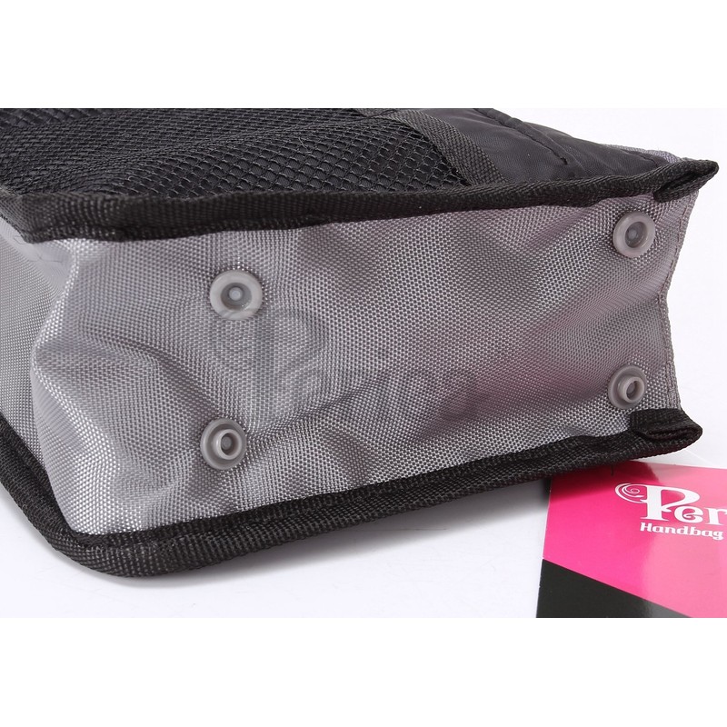 Periea Chelsy Handbag Organiser Insert (Black, Small)