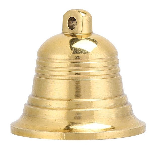 Buddhist Hand Bell, Brass Bells, Buddhist Meditation Bell, Buddhist Blade with Clear Sound, Feng Shui Taoist Hand Bell, 1.5 Inches