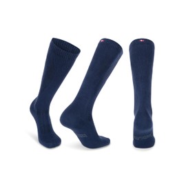 DANISH ENDURANCE Graduated Compression Socks Running, Organic Cotton, 14-18 mmHg, Flight socks, Women & Men