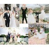YoungLove 1000 Pcs Non-Woven Artificial Rose Petals Decorated Wedding Flower