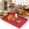 Wooden Snack Tray Food Serving Tray Tea Ceremony Holder for
