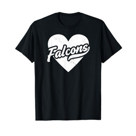 Vintage Falcons School Spirit Go Falcons Love T-Shirt