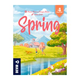 DEVIR Pocket: Spring – Gioco di Carte Strategico per 2 Giocatori, Maggioranze e Costruzione del Giardino, Edizione Multilingua IT EN ES PT CAT