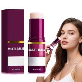 BáLsamo Multiusos De Calcio, BáLsamo Multiusos Volumen De Calcio, Barra Hidratante De ColáGeno, Hidratante Y Reafirmante, Apto Para Ojos, Cuello Y Rostro