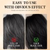 Tinte para Cabello Negro ALYKISS, Temporal con Peine y Cobertura