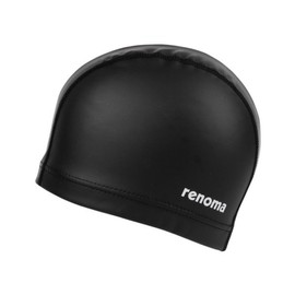 Adult Basic PU Coated Swim Cap RC2F001_BK_s / 성인 베이직 PU 코팅 수모 RC2F001BKs