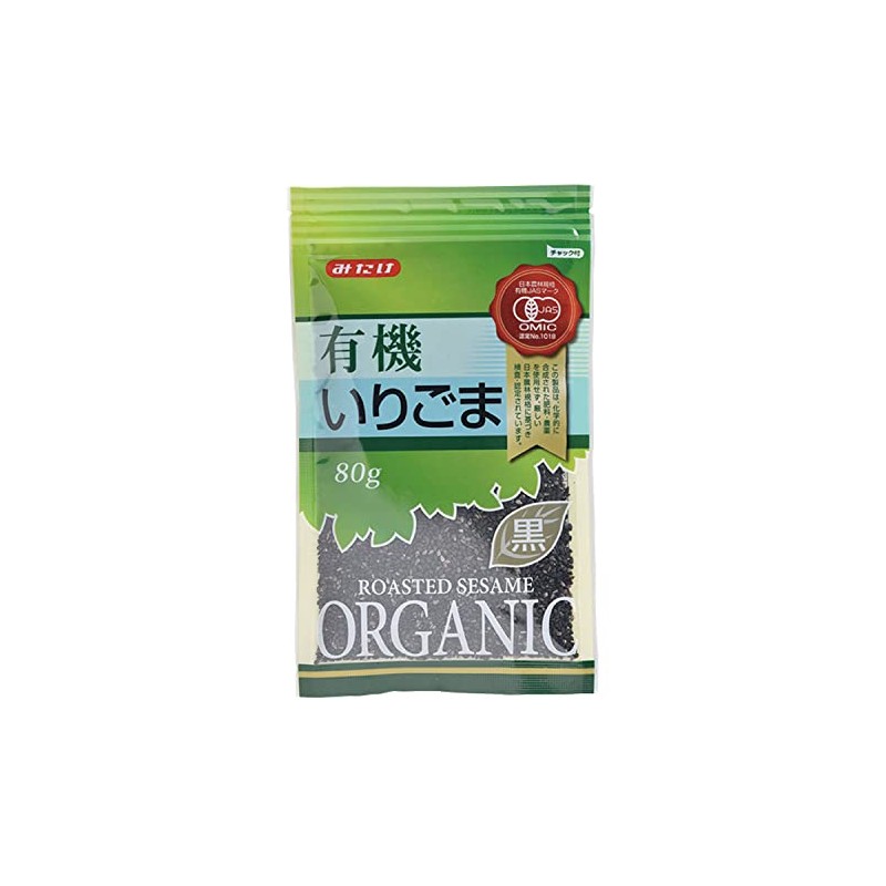 Mitake Organic Sesame Black 2.8 oz (80 g)