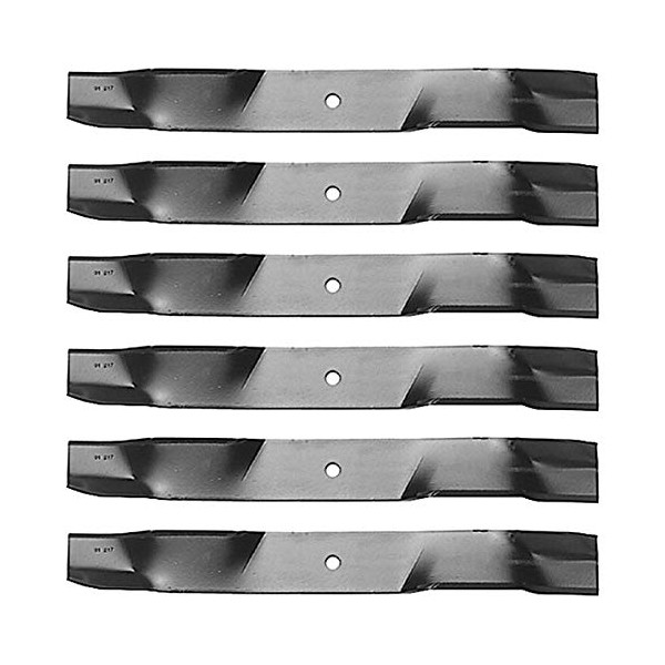 6PK Oregon 91-311 Mulching Blades for 60" Hustler Super Z,