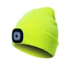 USB Rechargeable LED Beanie Hat for Men & Women –