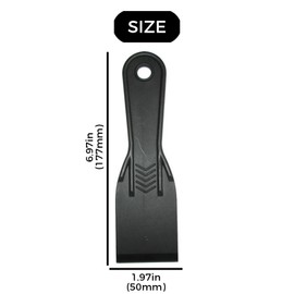 6pcs Plastic Putty Spreader Construction Tool Car Film Patch Filling Scraper Wallpaper Scraper Gypsum Scraper Putty Scraper, Used for Splash Repair Flexible Putty Knife