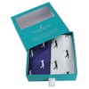 Two Dalaco Golf Print Cotton Handkerchiefs with a golfer taking