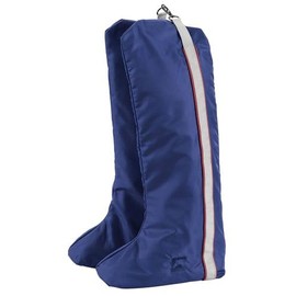 Riding Sport Double Boot Bag, Color: Navy/Silver/Burgundy, Size: One Size
