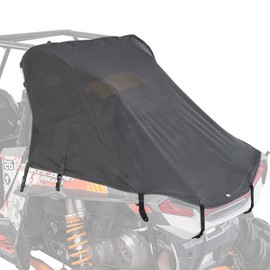 KEMIMOTO UTV Rear Cover Cargo Bed, Compatible with 14-23 RZR XP 1000 / Polaris RZR XP 4 1000 Accessories Waterproof Canvas Storage Soft Bed Cover Easy Access and Quick Retrieval
