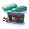 FEFI - Hard Case Glasses Case with Elegant Embossing -