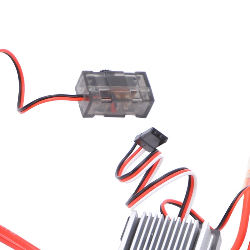 7.216V 320A TwoWay Brush ESC for Vehicle Ship Model Support