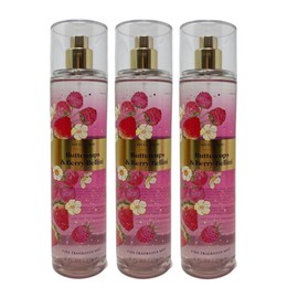 Bath and Body Work Buttercups & Berry Bellini 3 Pack Fine Fragrance Mist Bundle - Full Size