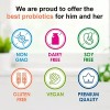 100 Billion Probiotics CFU Potency Gut Health Women Men 60