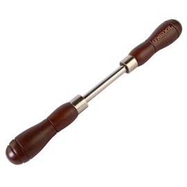 O'SKOOL Scraper Burnisher with Ø3/8" x 3-1/16" Chrome Molybdenum Steel Rod and Beechwood Dual-Handle, SAF011