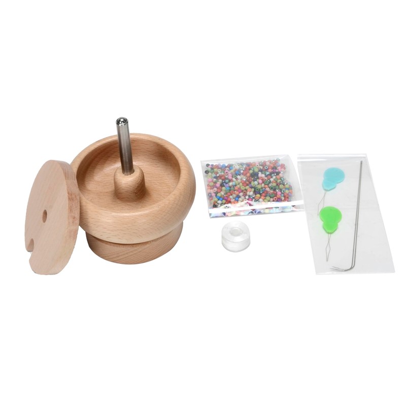 Zealot Wooden Bead Spinner Set, Spin Bead Loader, Big Eye