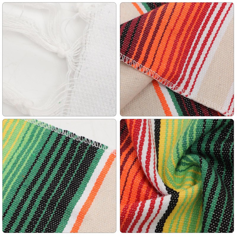 Mikinona Mexican Style Table Runner Elegant Decor for Parties Weddings