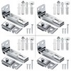Bifold Door Hardware Repair Kit - 4 Pack Bi-fold Sliding