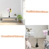 ZDQC Cat Bells Wand Cat Fishing Suction Cup Cat Fishing